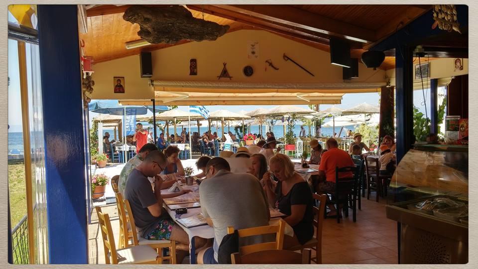 Sikoudis Gorgona Beach Skala Rachoni  Buitenkant foto